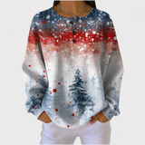Jasmijn | Weihnachts-Pullover mit weichem Tannendekor