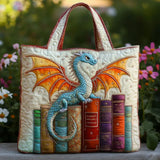 Gepolsterte Tasche Drache Hüter der Bücher – Für Bücherliebhaber