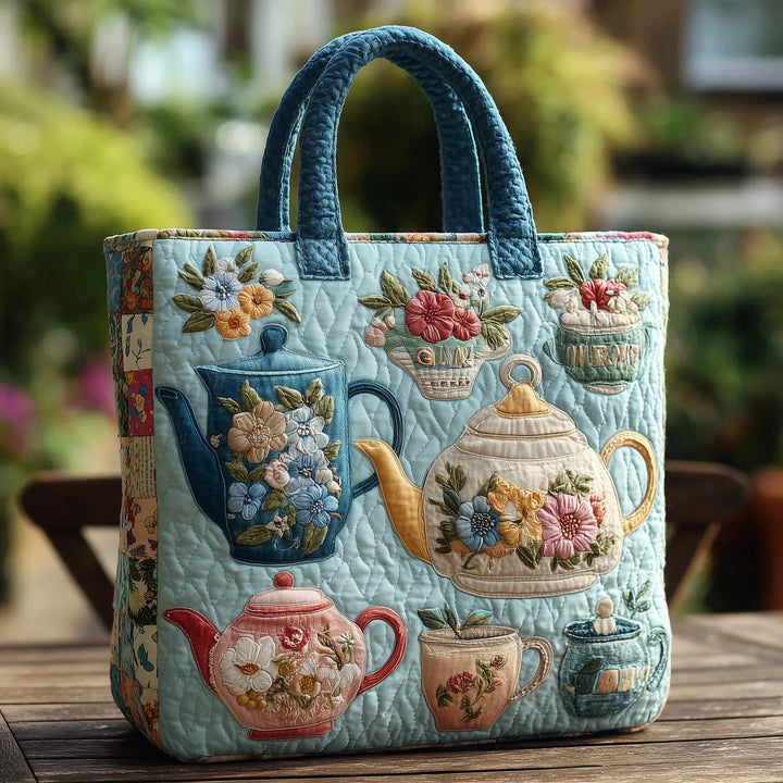 Blumenmuster Stepptasche – Zwei Größen