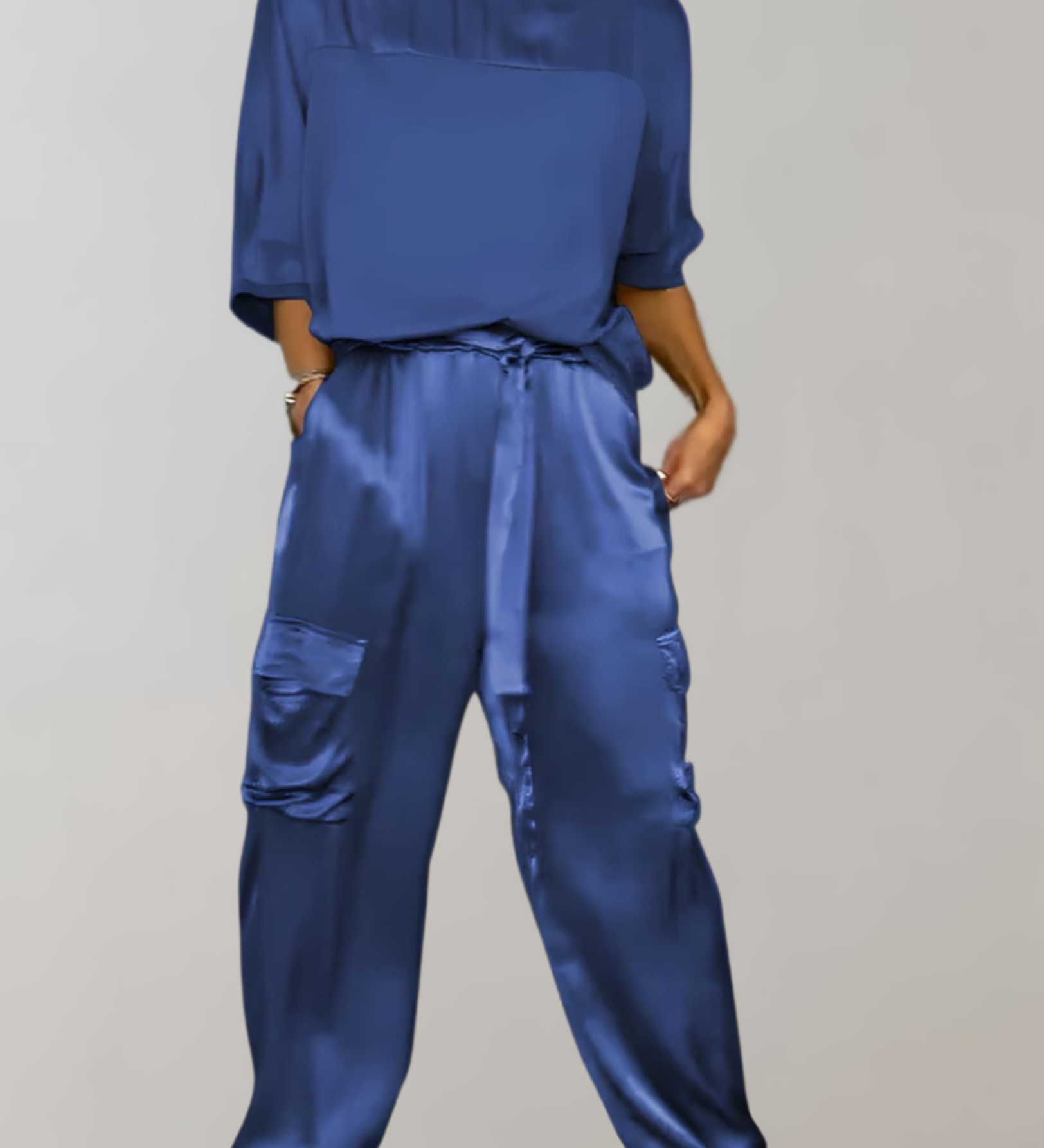 Frieda | Cargo-Lounge-Set aus Seide