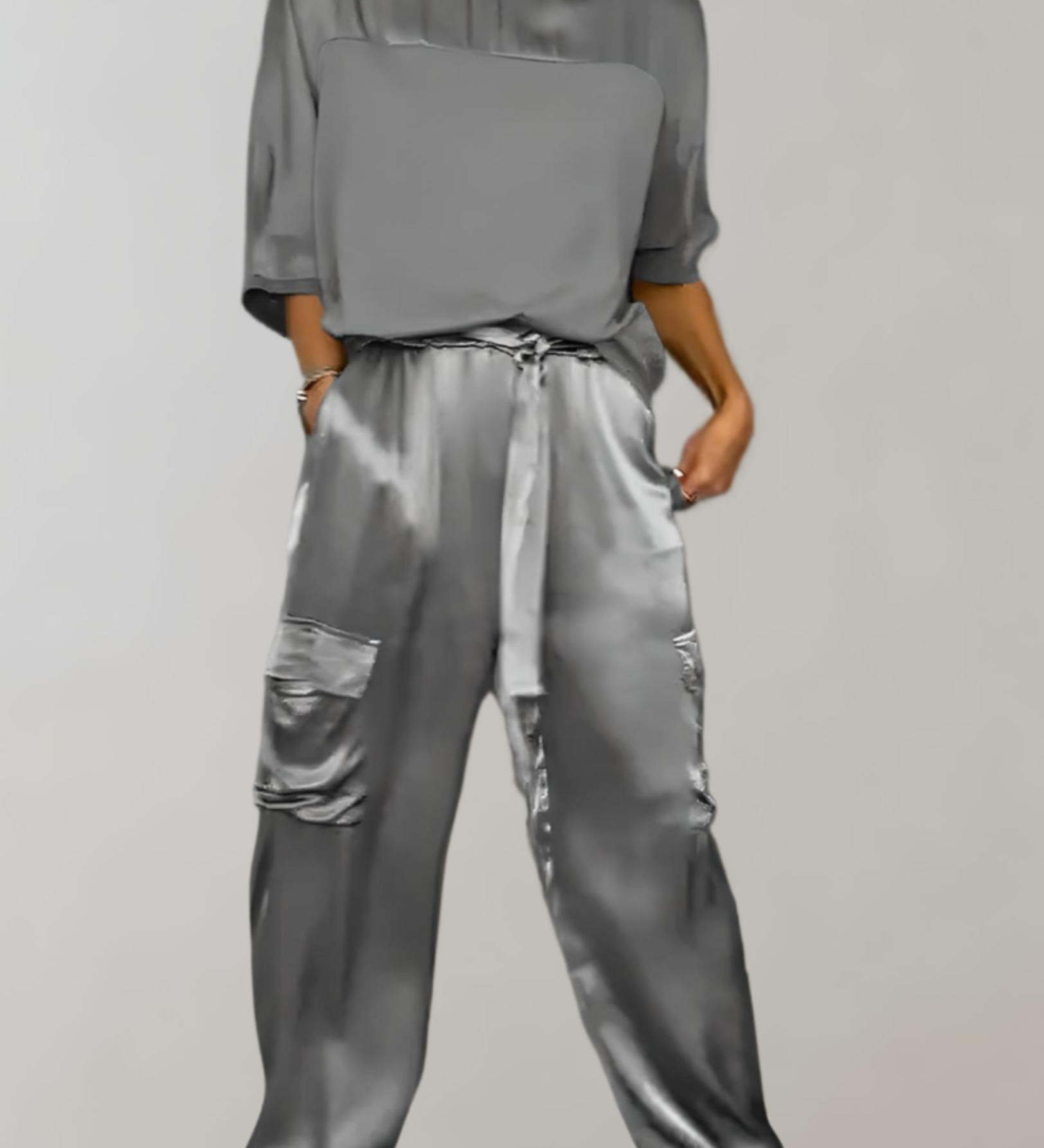 Frieda | Cargo-Lounge-Set aus Seide