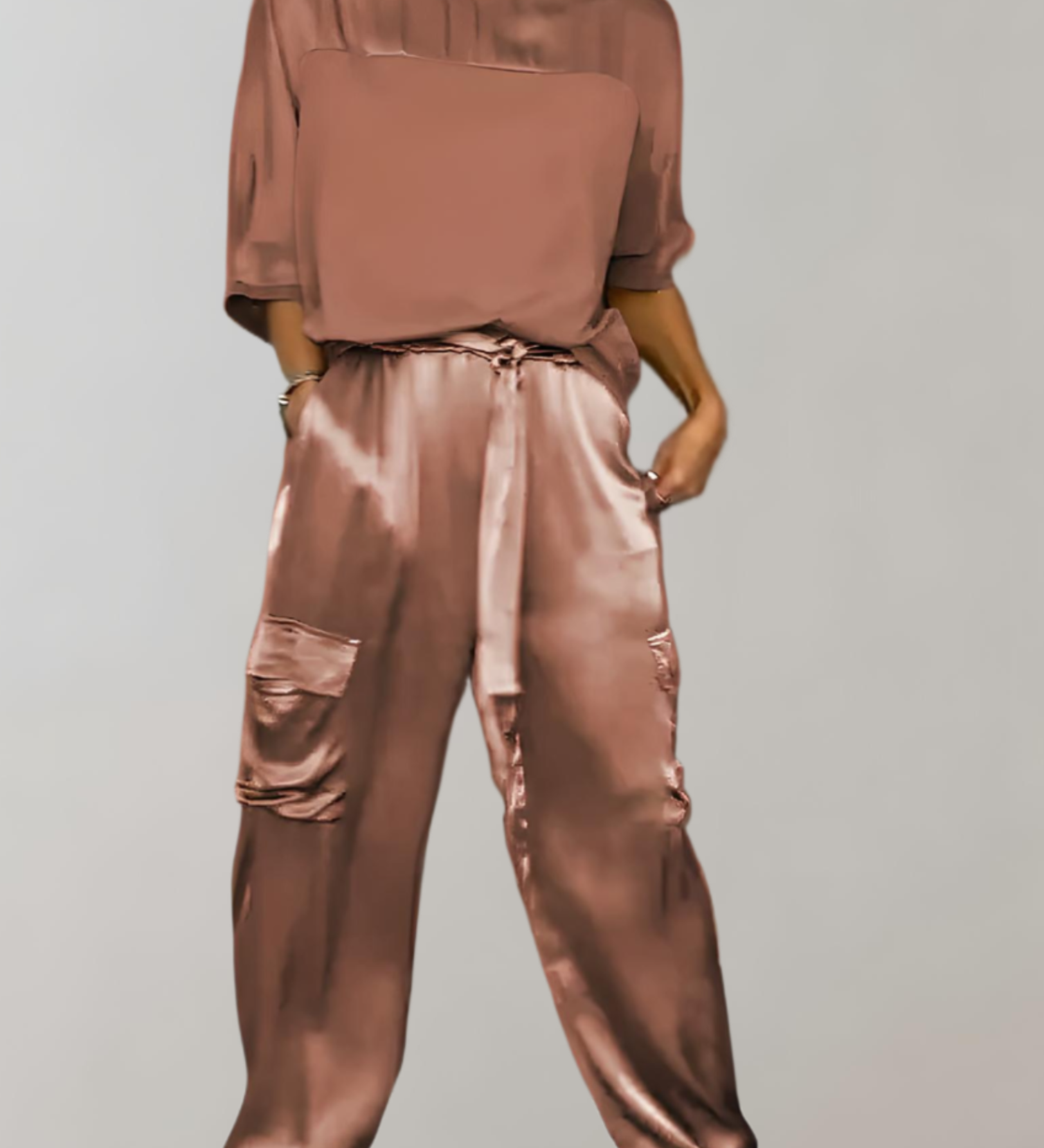 Frieda | Cargo-Lounge-Set aus Seide