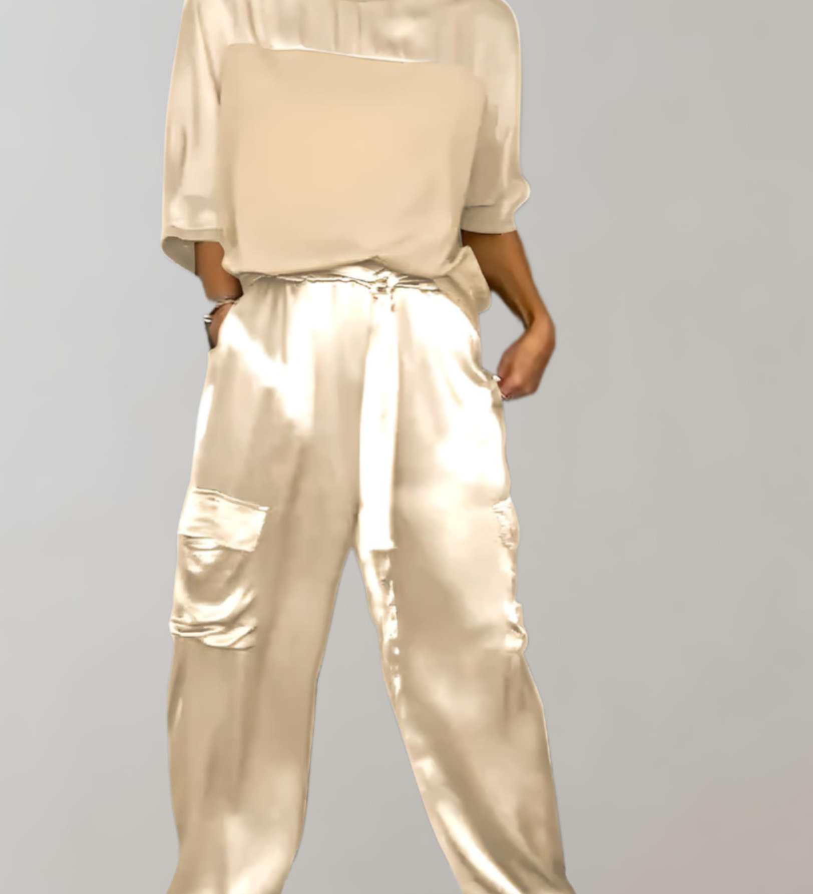 Frieda | Cargo-Lounge-Set aus Seide