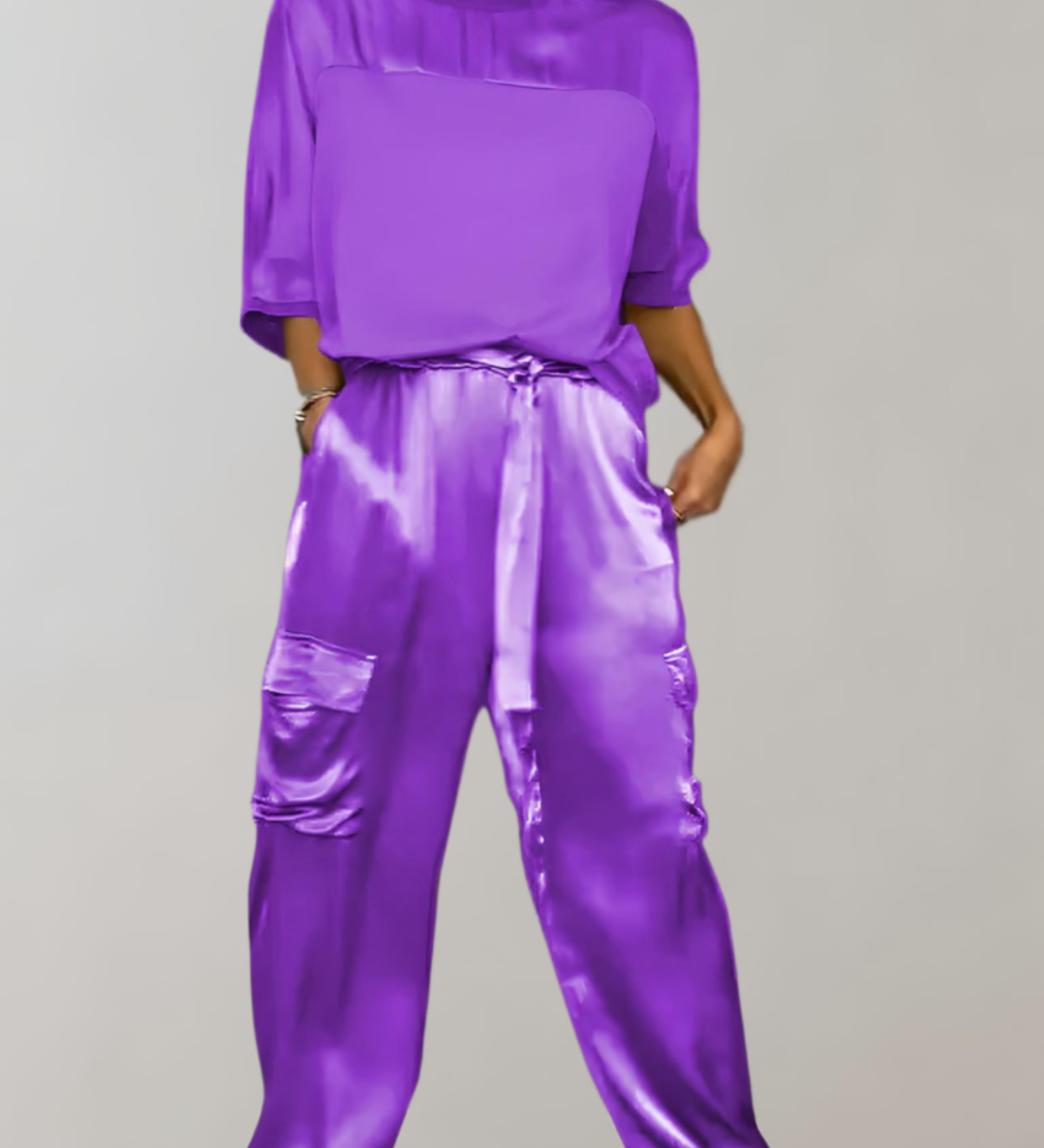 Frieda | Cargo-Lounge-Set aus Seide