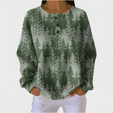 Josefien | Sweatshirt mit klassischem Baum-Motiv