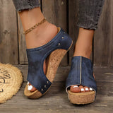 Eva-Mathilde | Lumi-Keilschuhe mit Nieten