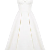 Britta | Midikleid aus Luxus