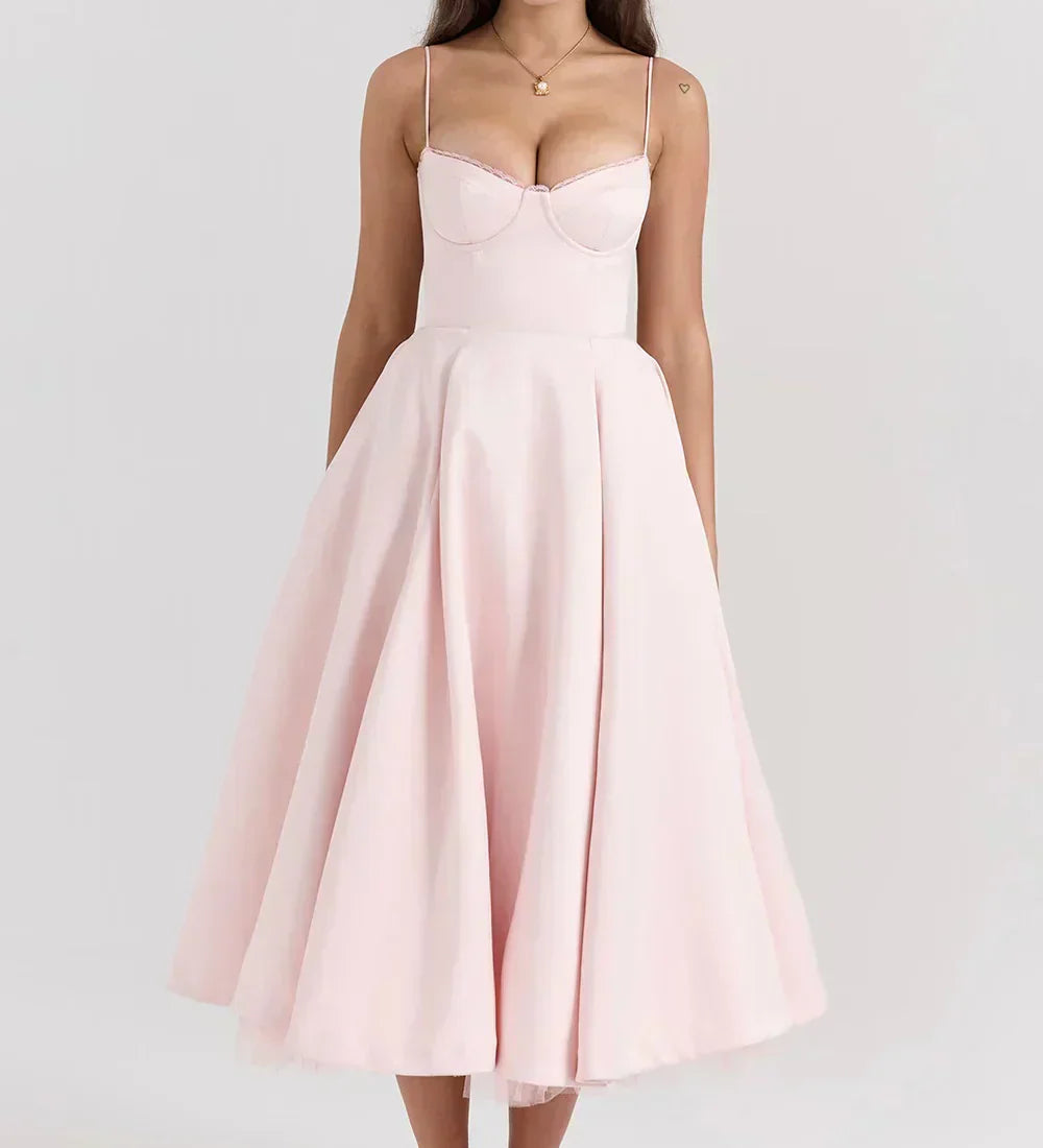 Britta | Midikleid aus Luxus