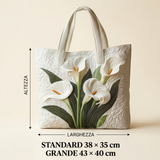Handgefertigte Tasche calle bianche – Elegant und Praktisch