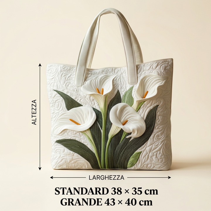 Handgefertigte Tasche calle bianche – Elegant und Praktisch