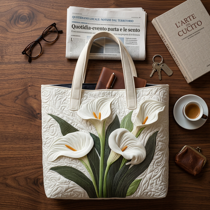 Handgefertigte Tasche calle bianche – Elegant und Praktisch